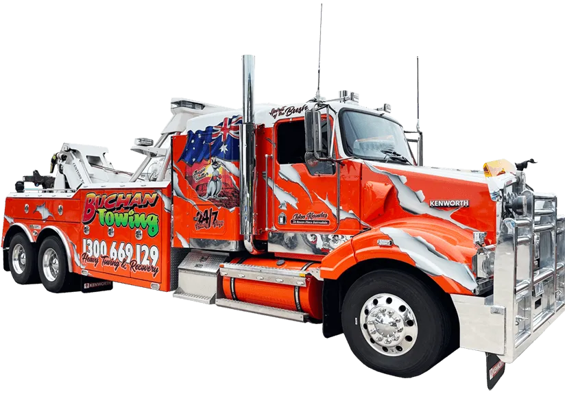 buchan-towing-kenworth-truck-wrap-by-benher Benher Pakenham Signs - BENHER