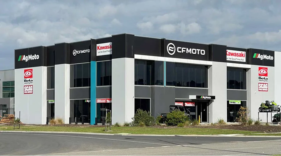 CFMOTO factory sign