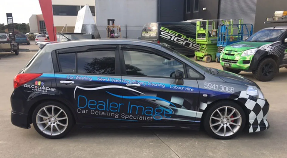 dealer-image-hatch-wrap-by-benher-signs High-Quality Car & Boat Wraps | BENHER Signage Melbourne - BENHER