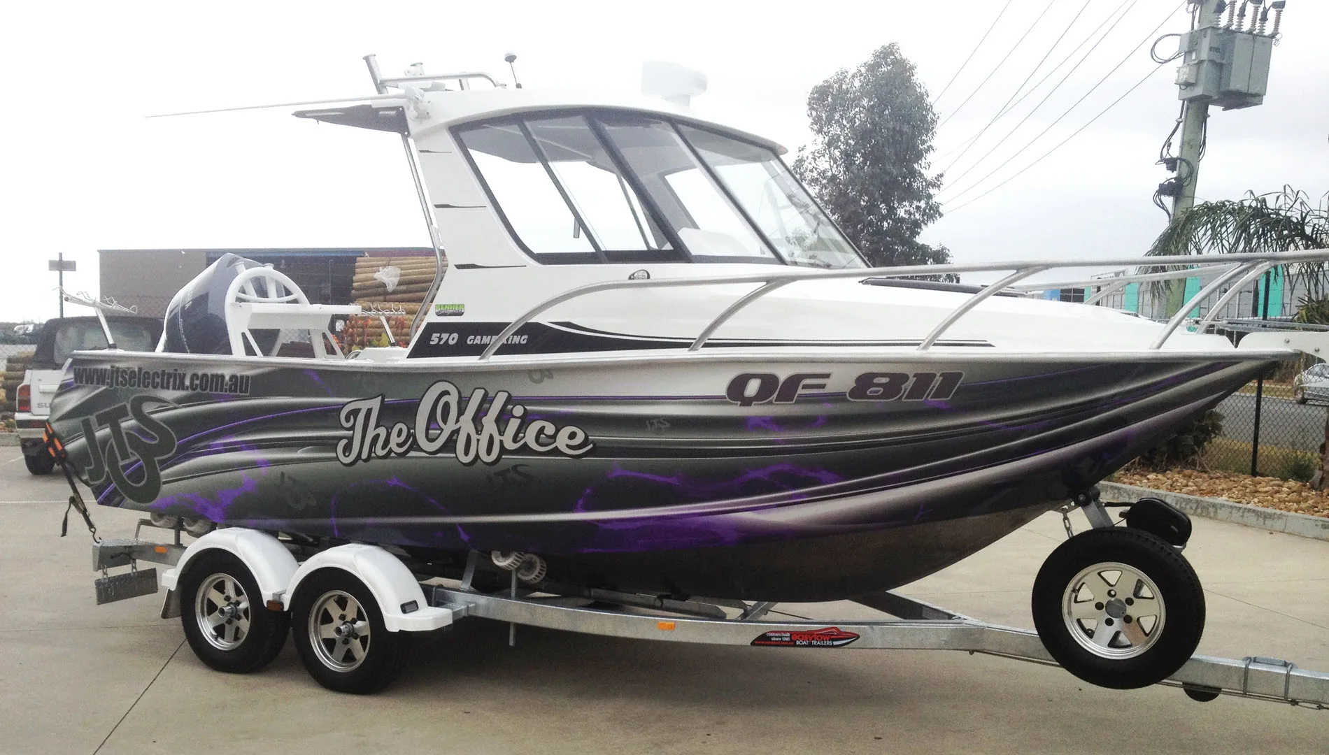 jts-the-office-boat-wrap-by-benher-signs High-Quality Car & Boat Wraps | BENHER Signage Melbourne - BENHER
