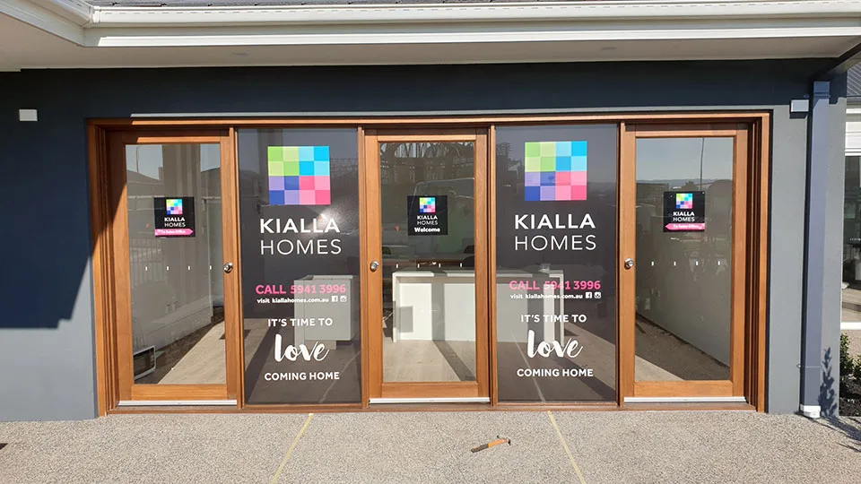 Kialla Homes Office Signage