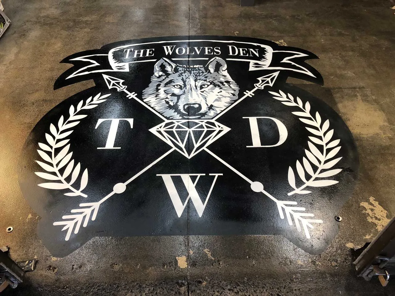 the-wolvesden-pakenham-benher-signs-paintedfloorlogo Benher Pakenham Signs - BENHER