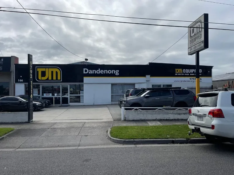 TJM Dandenong Old Signage