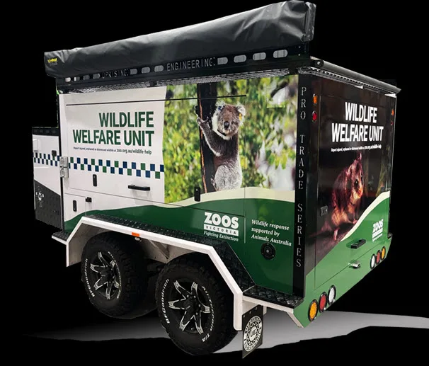 zoos-victoria-trailer-signage-by-benher Tradesman Trailers Signage - BENHER